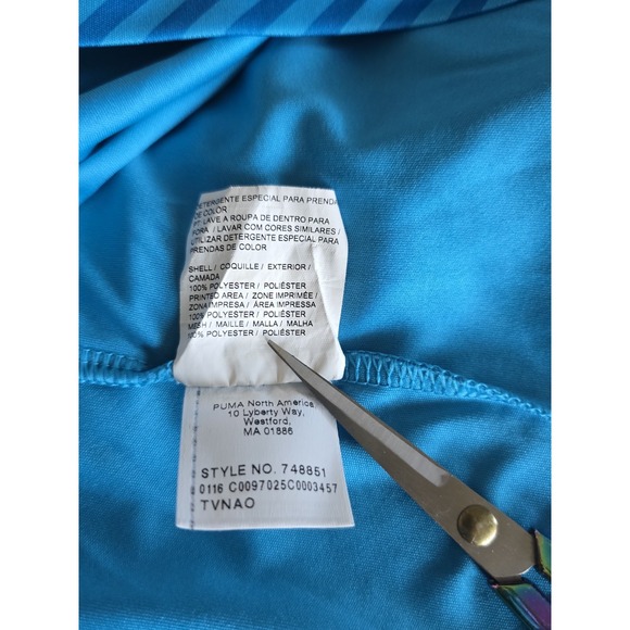 Puma Italy‎ National Team Training Football Soccer Jersey Size Small - Picture 6 of 6